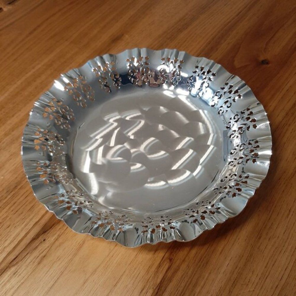 Silver plated collectables,BMF Vintage west german, silver plated plate